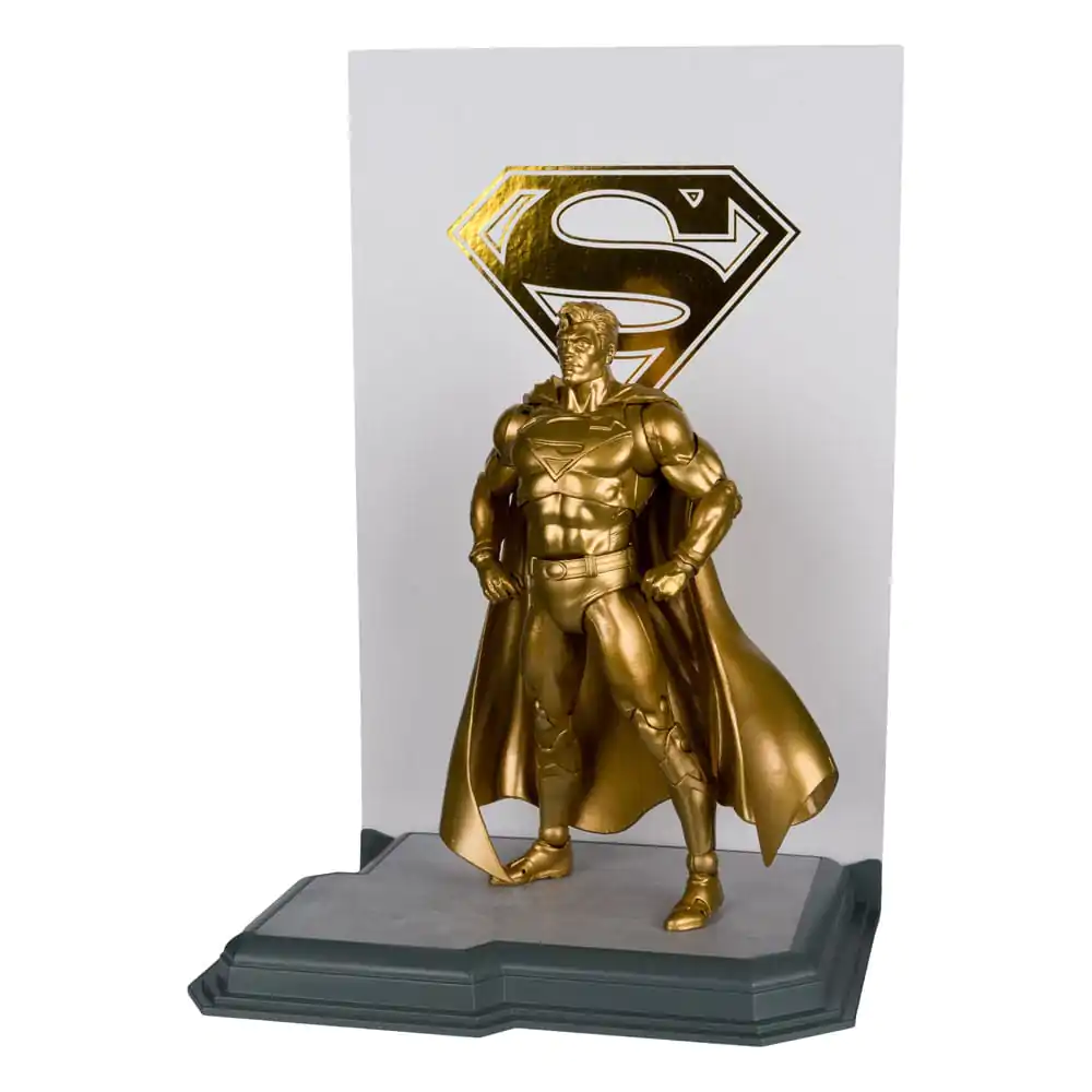 DC Multiverse Action Figure Superman (Centennial Park Tribute Statue) Gold Label 18 cm termékfotó