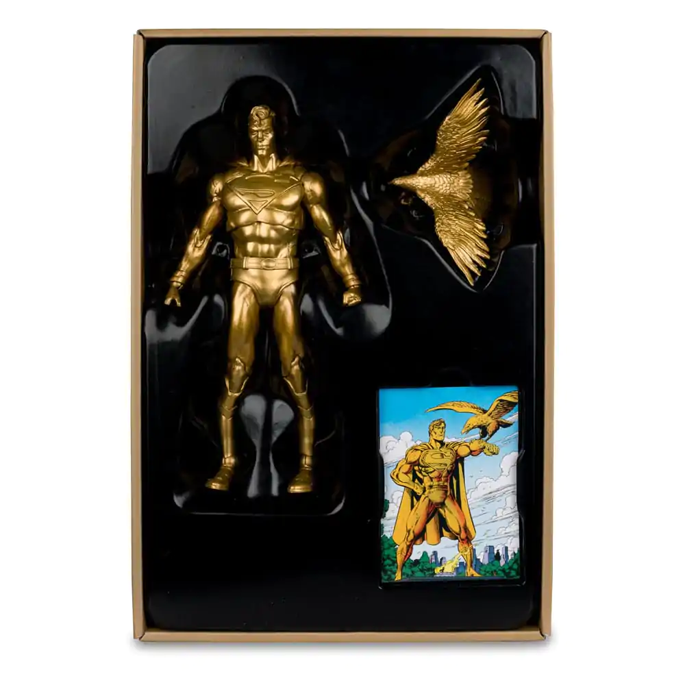 DC Multiverse Action Figure Superman (Centennial Park Tribute Statue) Gold Label 18 cm termékfotó