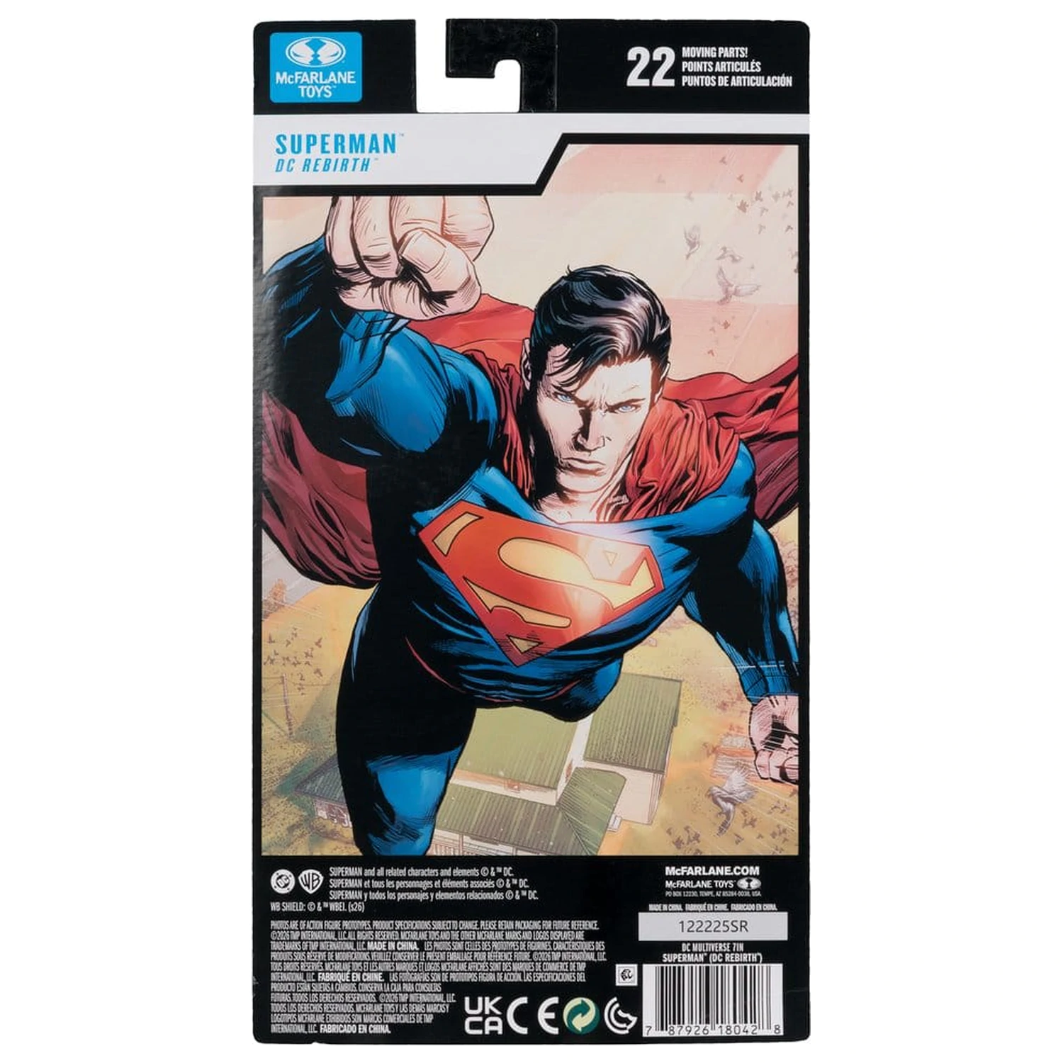 DC Multiverse Superman (Rebirth) (Blister Card) akciófigura 18 cm termékfotó