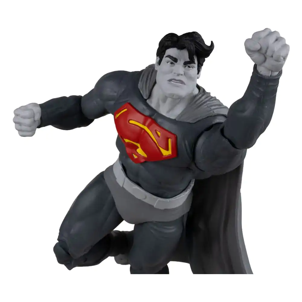 DC Multiverse Superman (The Dark Knight Returns) (Black & White Accent Edition) (Gold Label) akciófigura 18 cm termékfotó