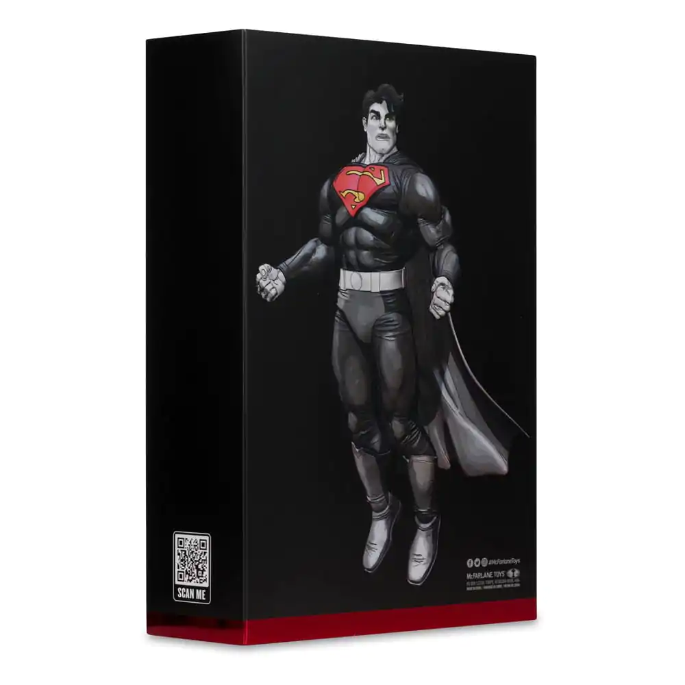 DC Multiverse Superman (The Dark Knight Returns) (Black & White Accent Edition) (Gold Label) akciófigura 18 cm termékfotó