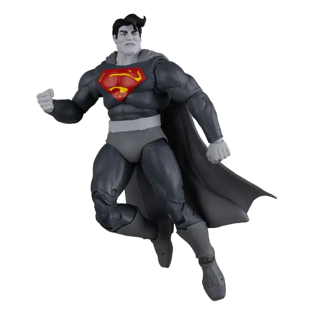 DC Multiverse Superman (The Dark Knight Returns) (Black & White Accent Edition) (Gold Label) akciófigura 18 cm termékfotó