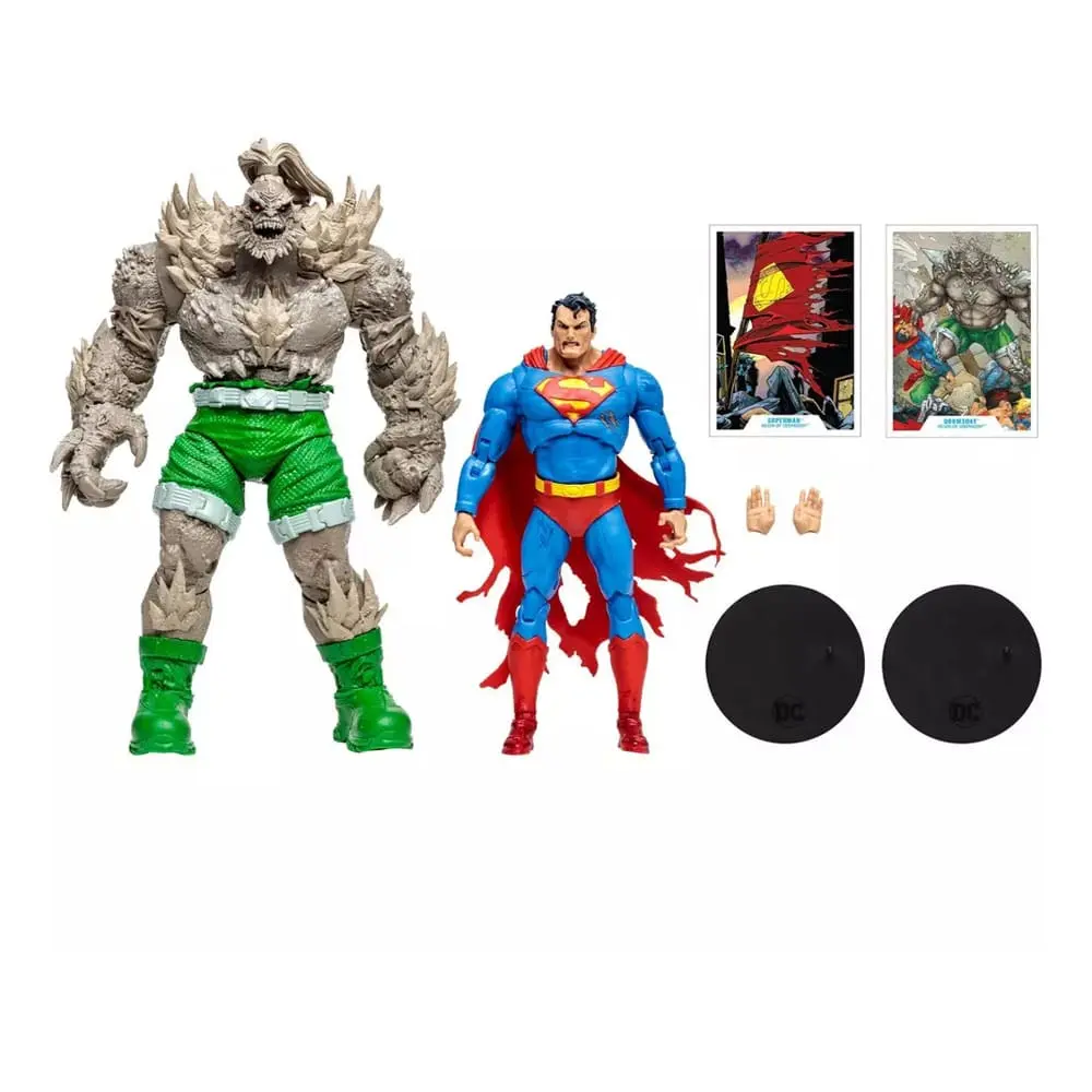 DC Multiverse Superman vs Doomsday (Gold Label) akciófigurák 18 cm termékfotó