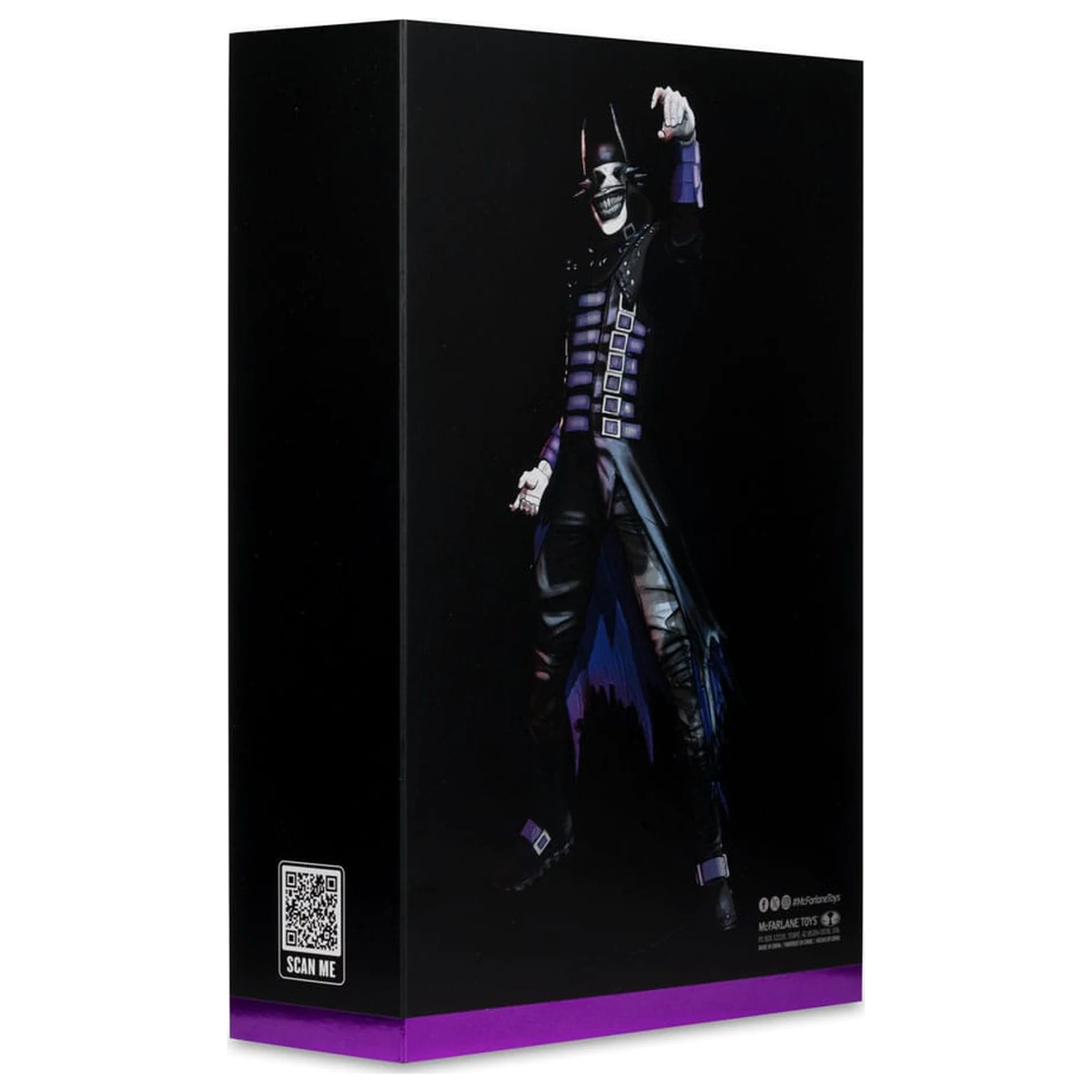 DC Multiverse  The Batman Who Laughs (B&W with accent) (Gold Label) akciófigura18 cm termékfotó