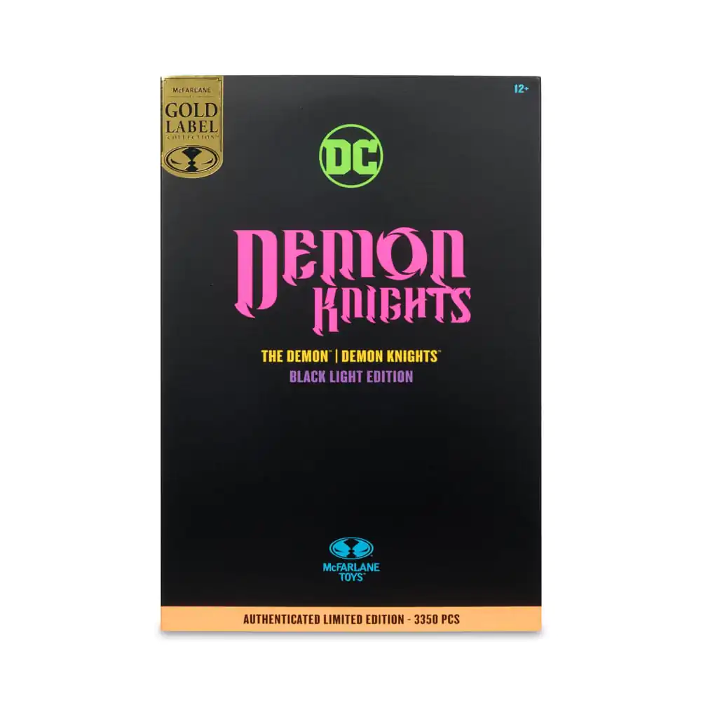 DC Multiverse The Demon (Demon Knights) Black Light Edition (Gold Label) akciófigura 18 cm termékfotó