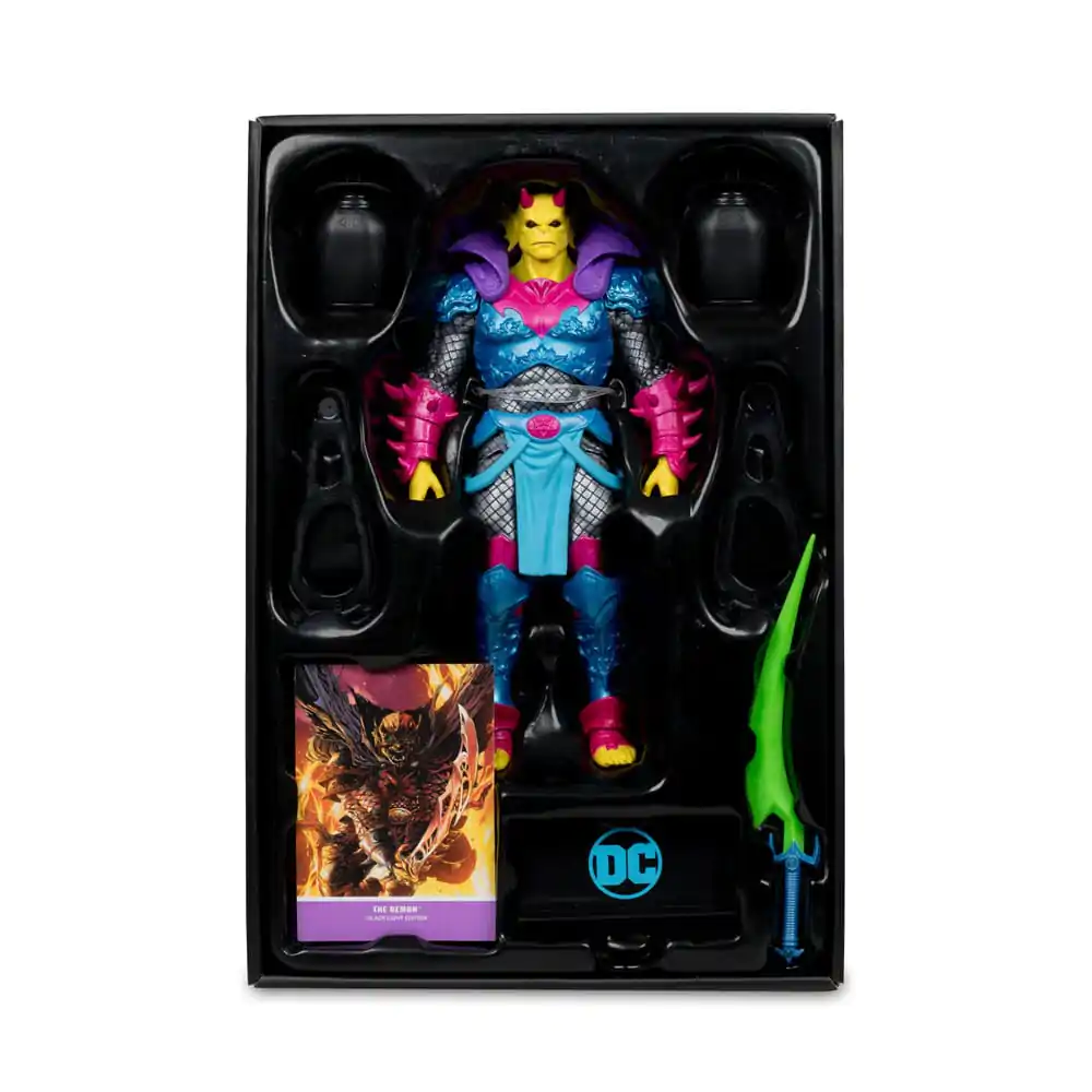 DC Multiverse The Demon (Demon Knights) Black Light Edition (Gold Label) akciófigura 18 cm termékfotó