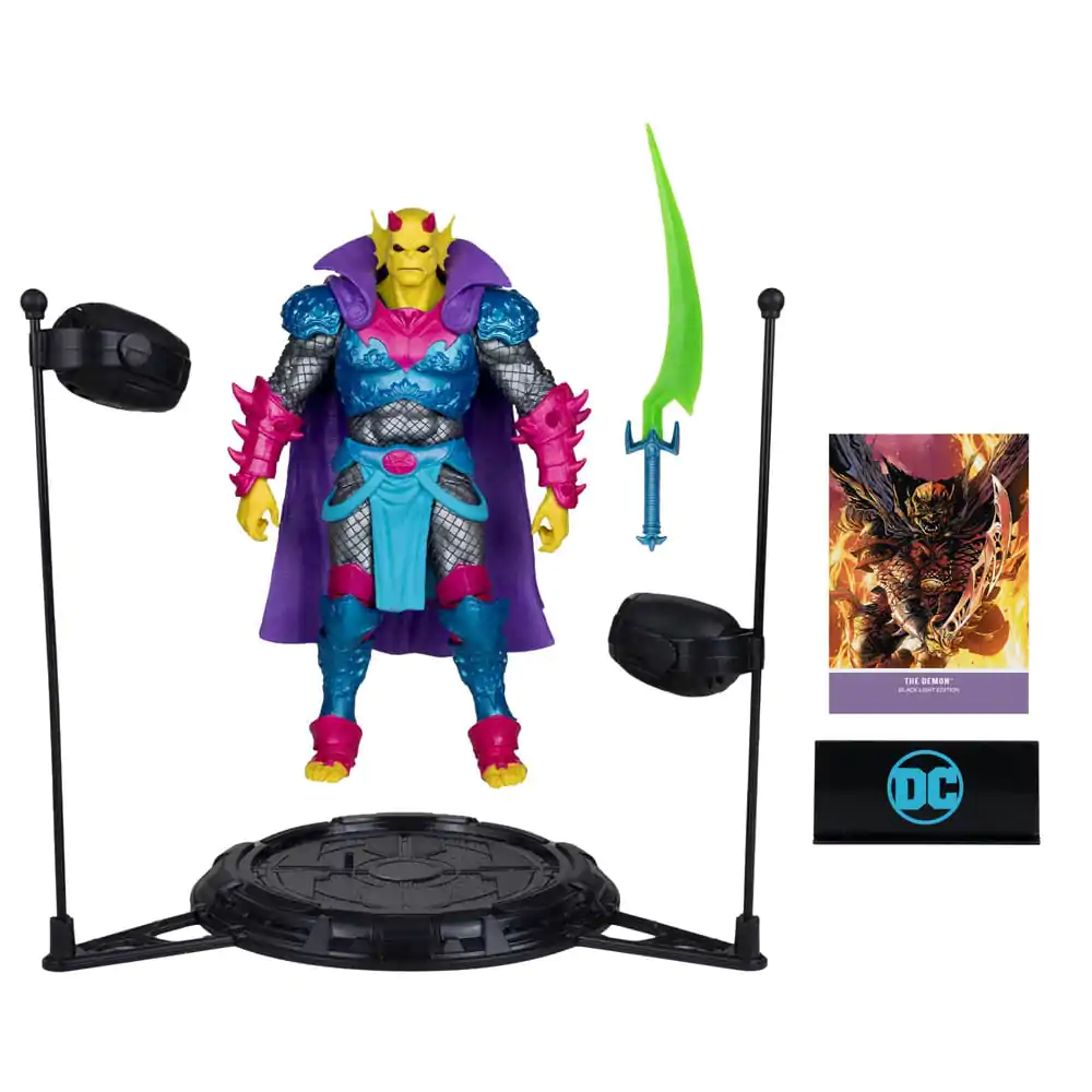 DC Multiverse The Demon (Demon Knights) Black Light Edition (Gold Label) akciófigura 18 cm termékfotó