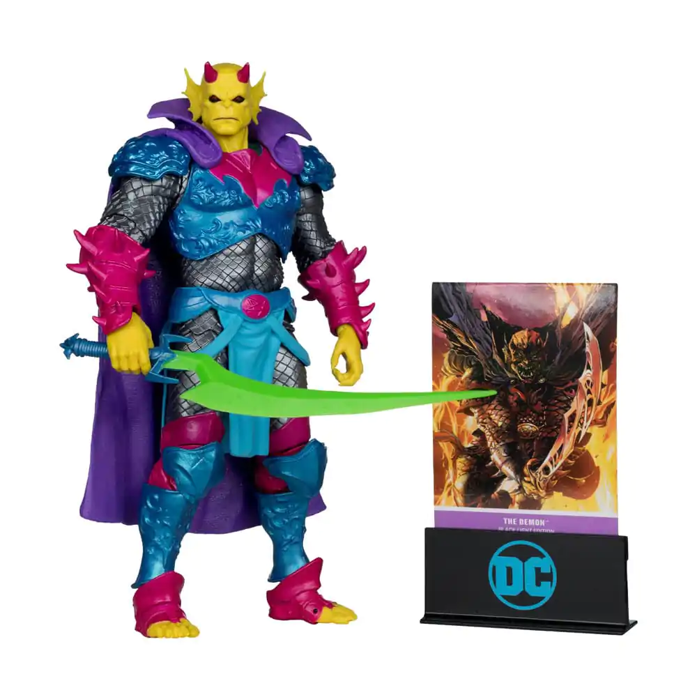 DC Multiverse The Demon (Demon Knights) Black Light Edition (Gold Label) akciófigura 18 cm termékfotó