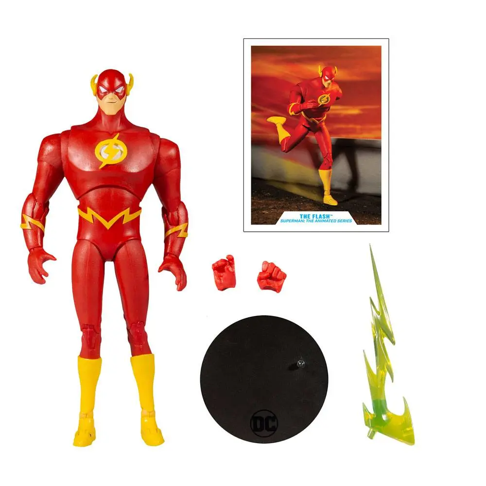 DC Multiverse The Flash (Superman: The Animated Series) akciófigura 18 cm termékfotó