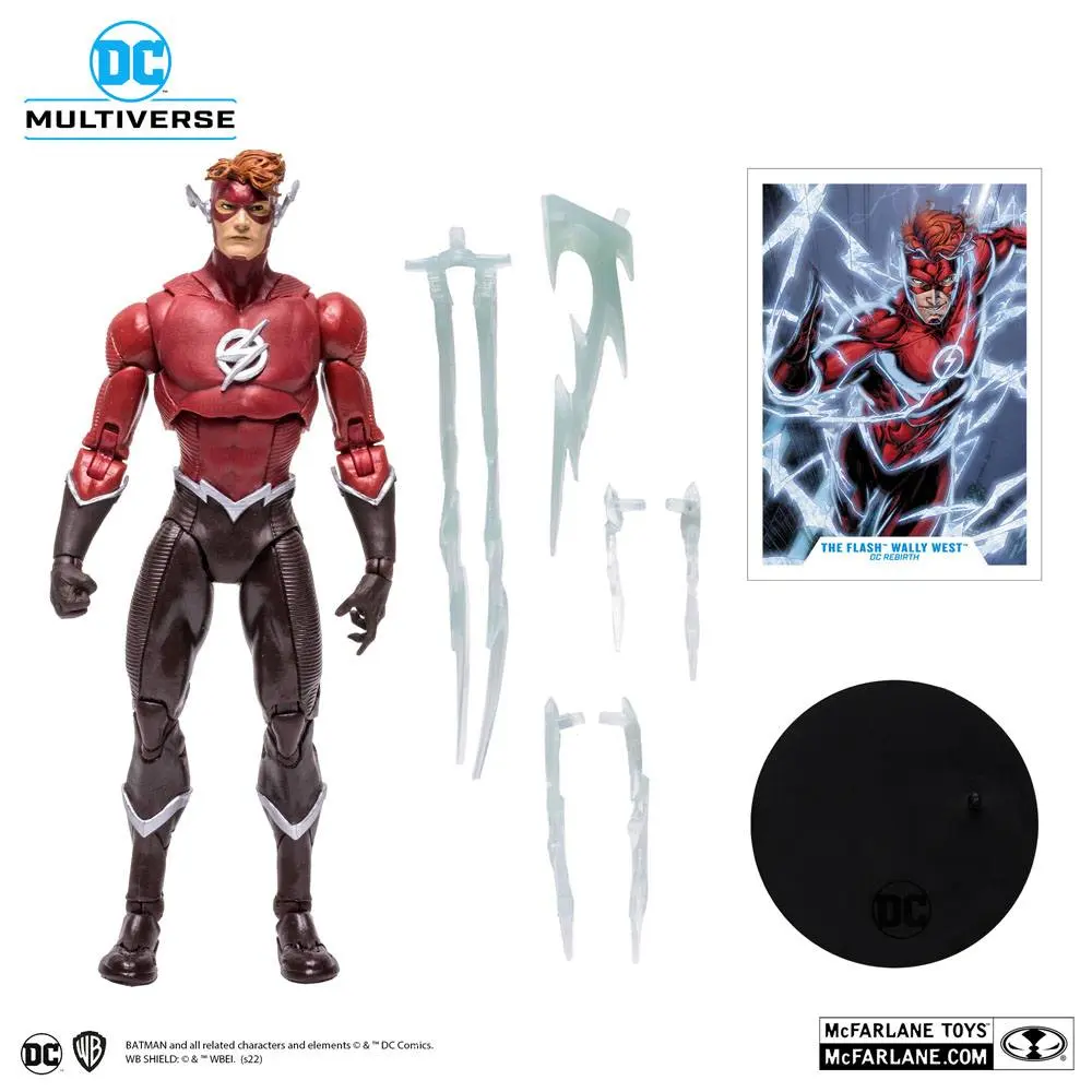 DC Multiverse The Flash Wally West akciófigura 18 cm termékfotó