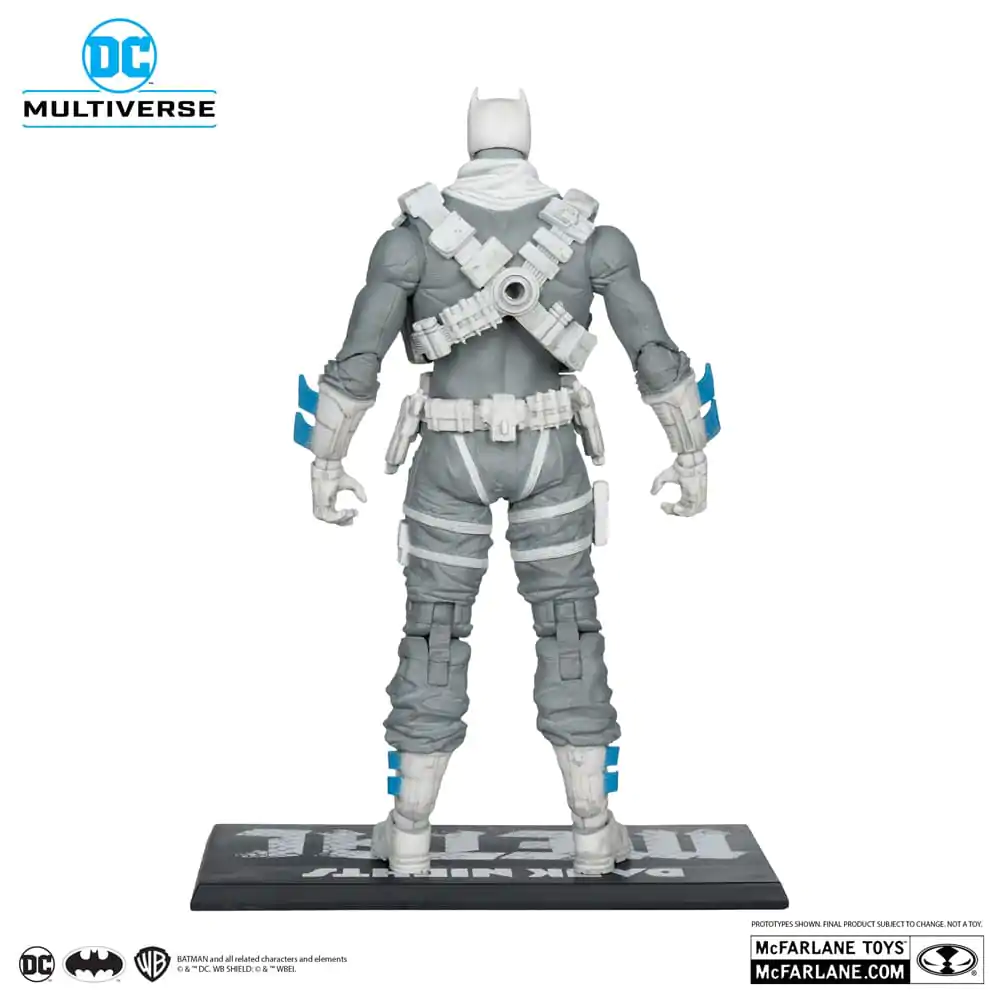 DC Multiverse The Grim Knight (Dark Nights Metal) (Black & White Accent Edition) (Gold Label) akciófigura 18 cm termékfotó