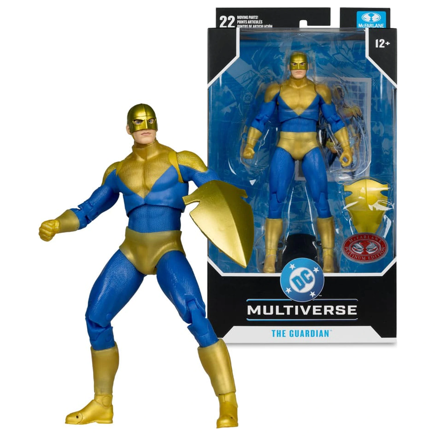DC Multiverse The Guardian (Red Platinum Edition) akciófigura 18 cm termékfotó