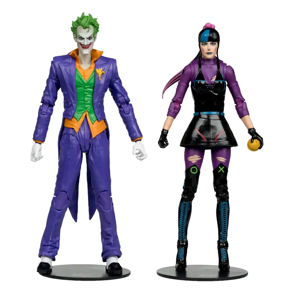 DC Multiverse Actionfiguren 2er-Pack The Joker & Punchline 18 cm termékfotó