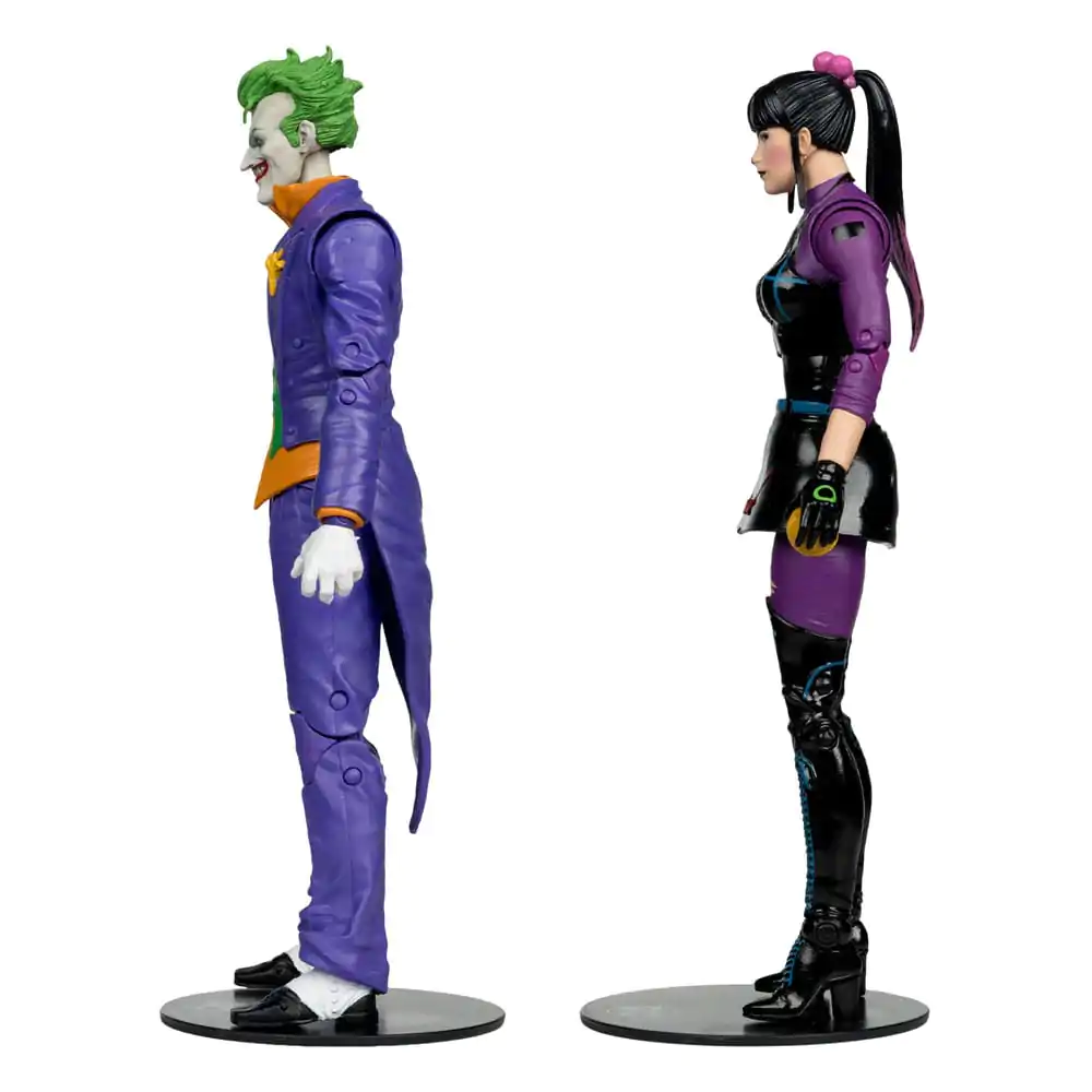 DC Multiverse Actionfiguren 2er-Pack The Joker & Punchline 18 cm termékfotó