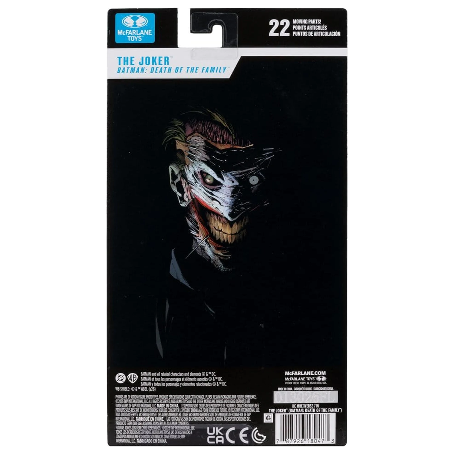 DC Multiverse The Joker (Death of the Family) akciófigura 18 cm termékfotó