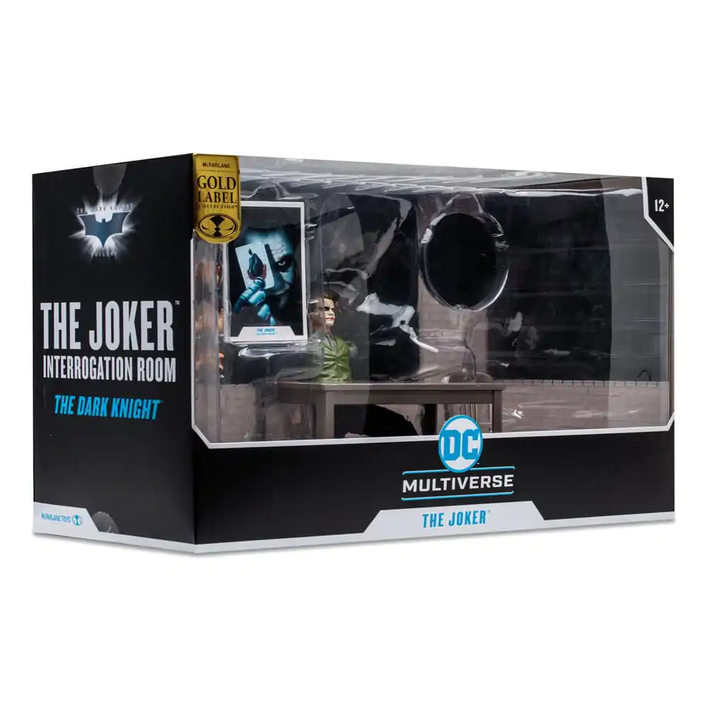 DC Multiverse The Joker (Jail Cell Variant) (The Dark Knight) (Gold Label) akciófigura 18 cm termékfotó