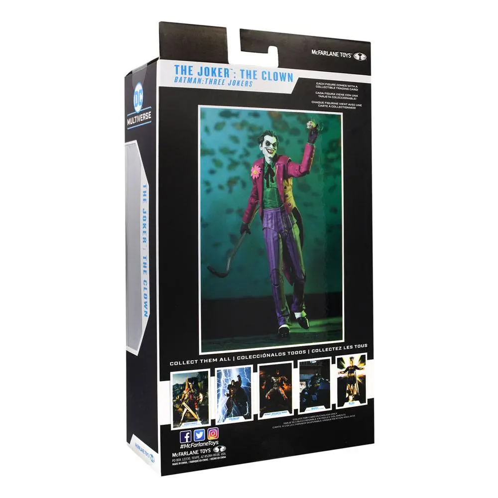 DC Multiverse The Joker: The Clown Batman: Three Jokers akciófigura 18 cm termékfotó