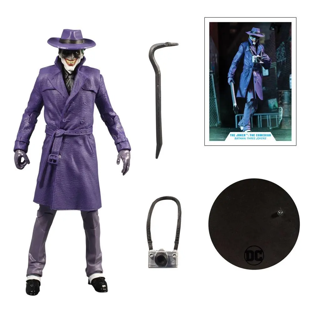 DC Multiverse The Joker: The Comedian (Batman: Three Jokers) akciófigura 18 cm termékfotó