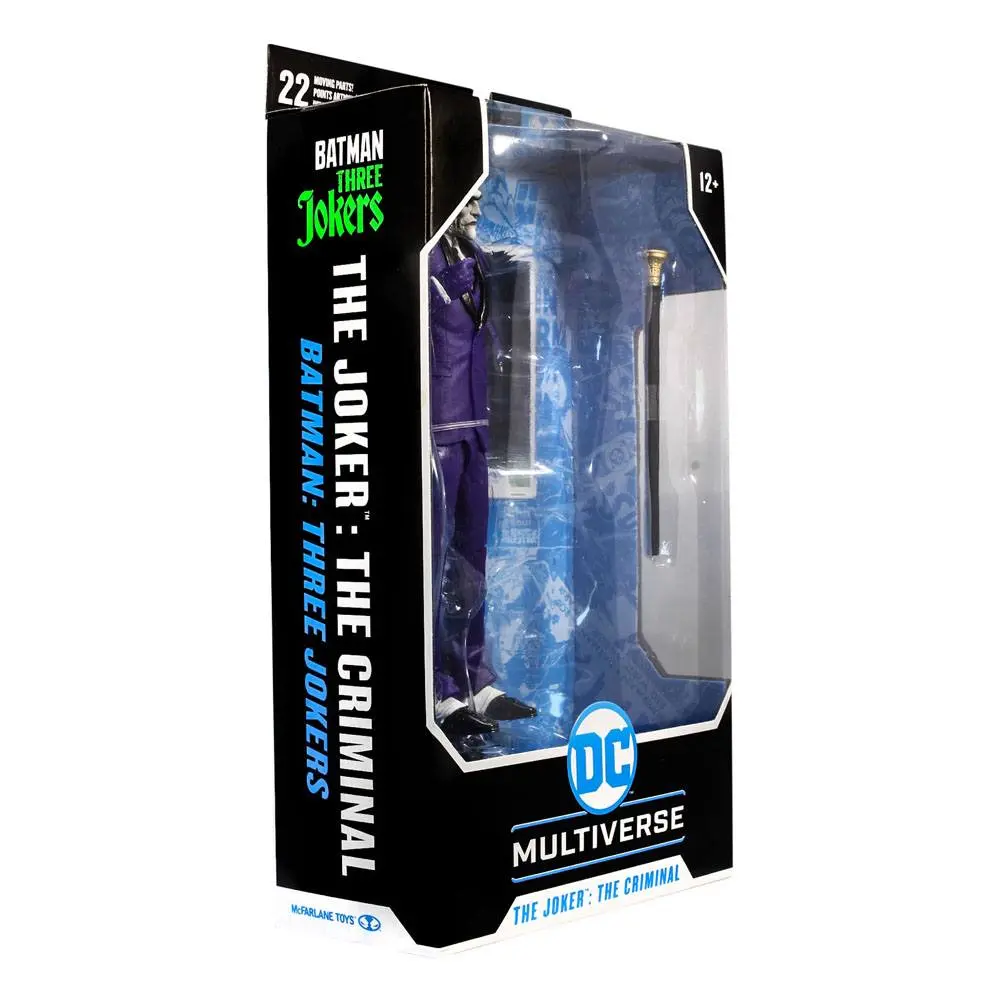 DC Multiverse The Joker: The Criminal Batman: Three Jokers akciófigura 18 cm termékfotó