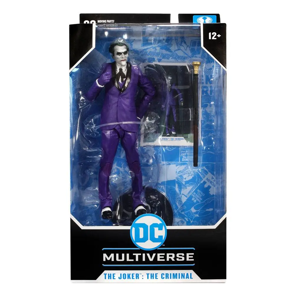 DC Multiverse The Joker: The Criminal Batman: Three Jokers akciófigura 18 cm termékfotó