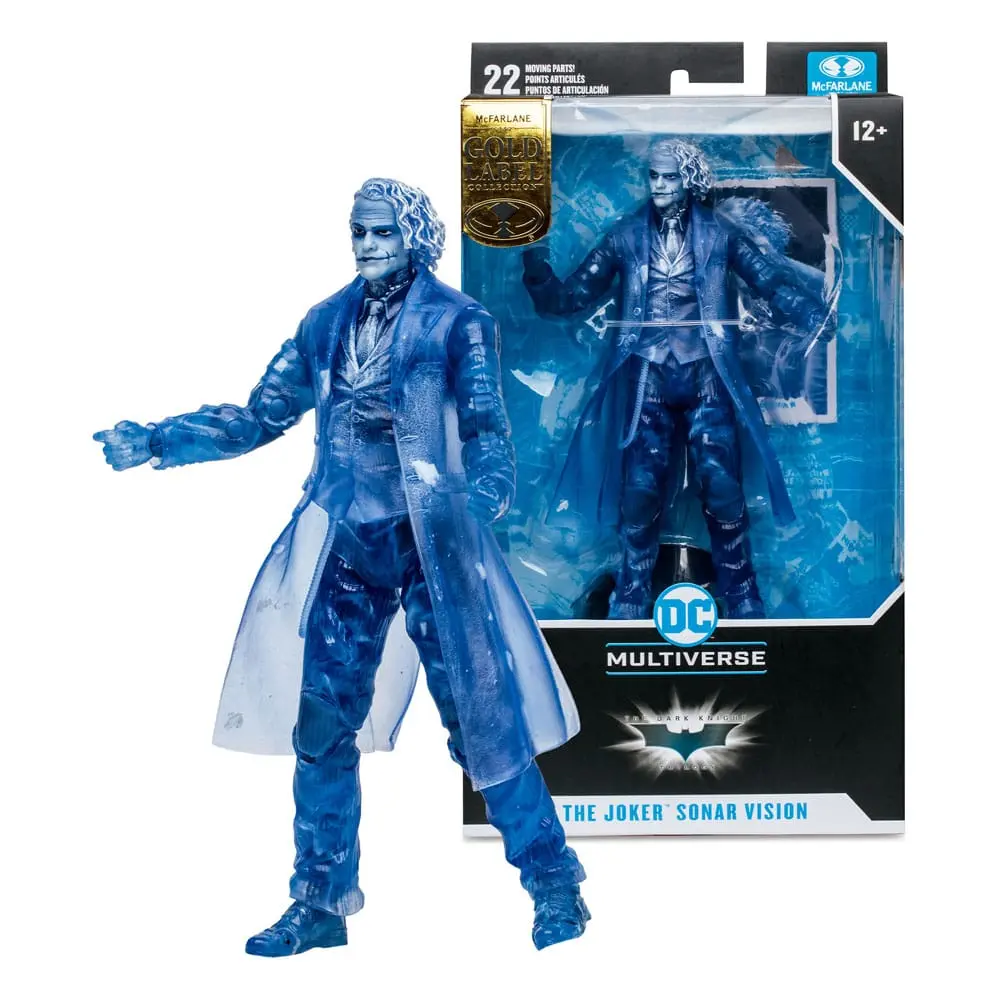 DC Multiverse The Joker (The Dark Knight) (Sonar Vision Variant) (Gold Label) akciófigura 18 cm termékfotó