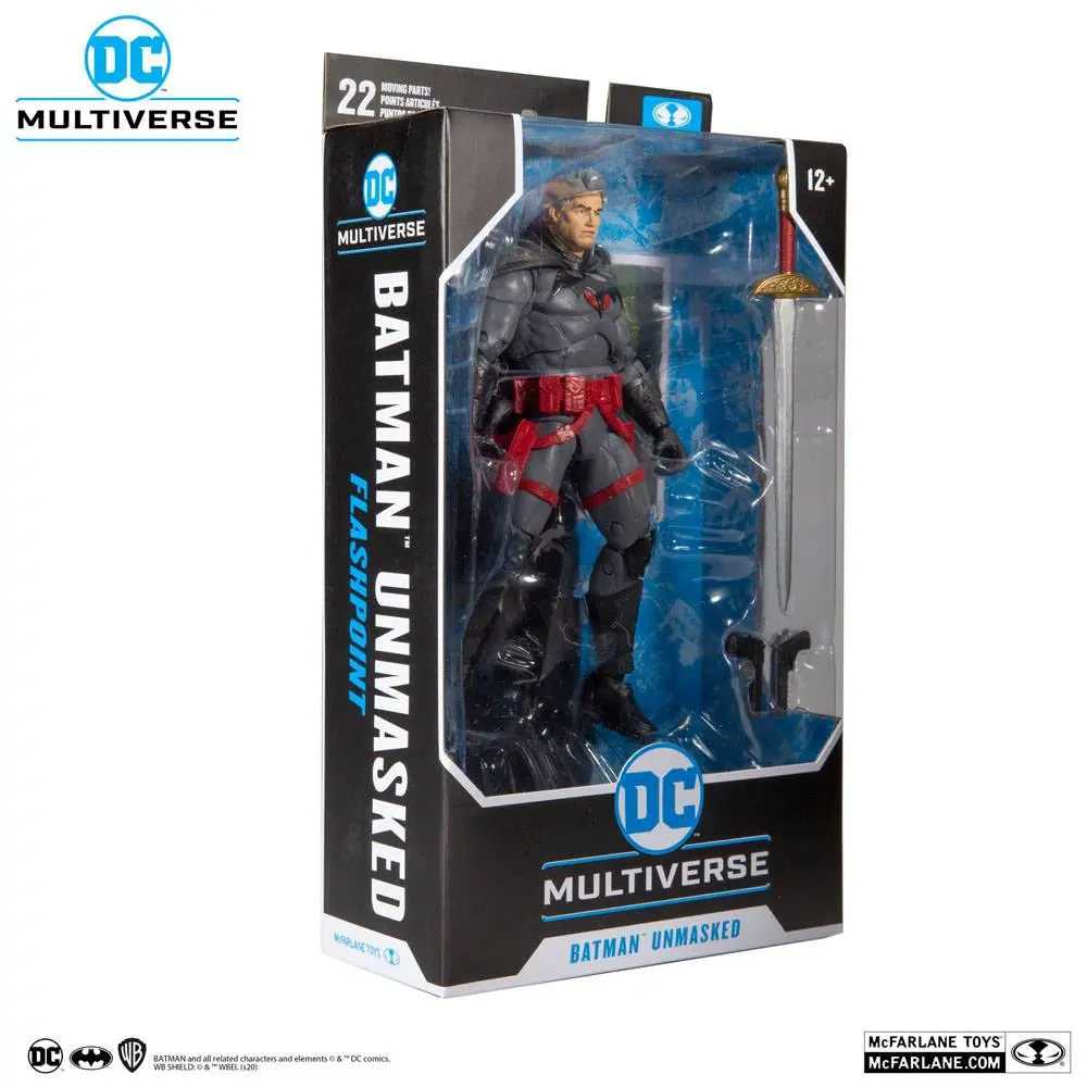 DC Multiverse Thomas Wayne Flashpoint Batman (Unmasked) akciófigura 18 cm termékfotó