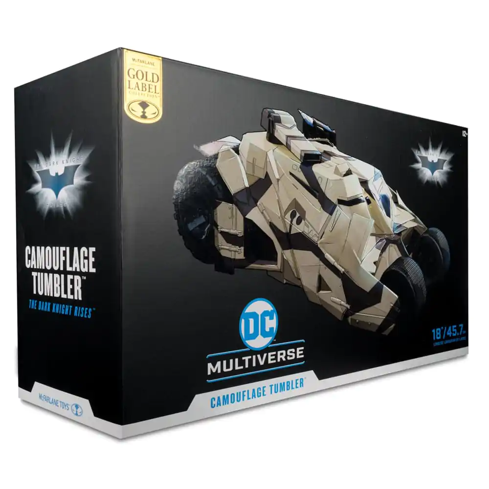 DC Multiverse Tumbler Camouflage (The Dark Knight Rises) (Gold Label) jármű 18 cm termékfotó