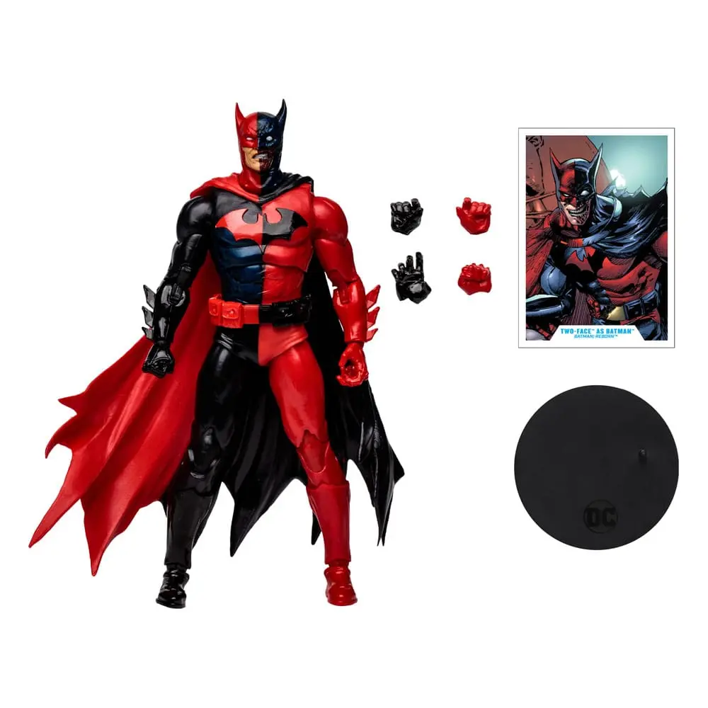 DC Multiverse Two-Face as Batman (Batman: Reborn) akciófigura 18 cm termékfotó