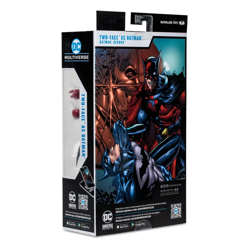 DC Multiverse Two-Face as Batman (Batman: Reborn) akciófigura 18 cm termékfotó