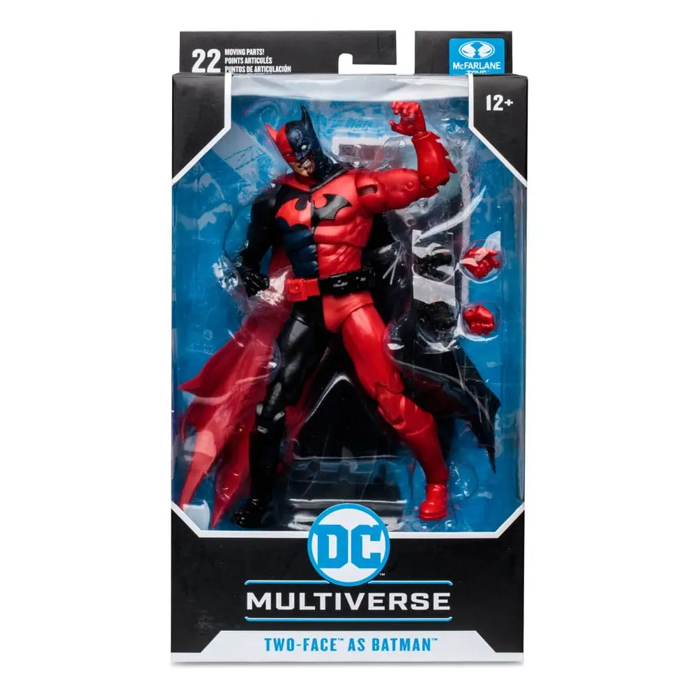 DC Multiverse Two-Face as Batman (Batman: Reborn) akciófigura 18 cm termékfotó