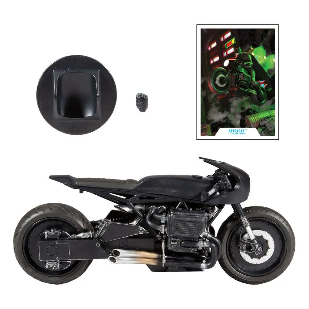 DC Multiverse Vehicles Batcycle The Batman (Movie) termékfotó