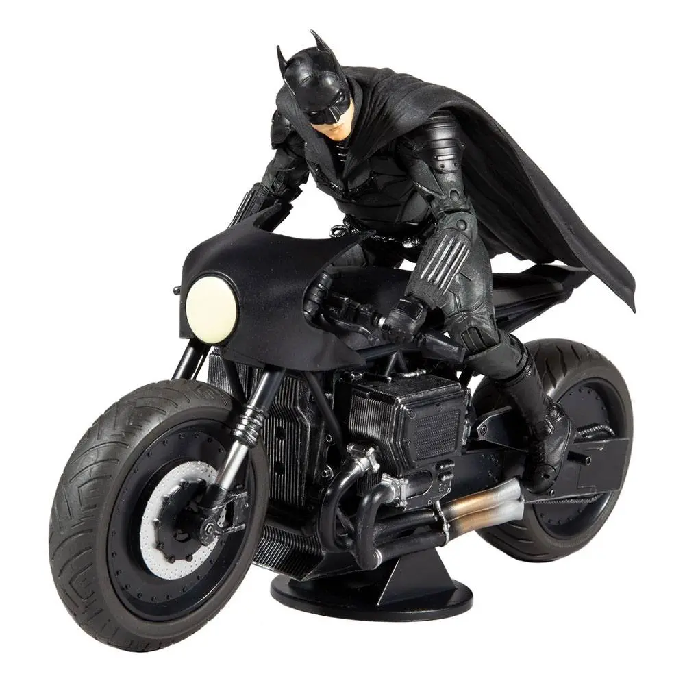 DC Multiverse Vehicles Batcycle The Batman (Movie) termékfotó