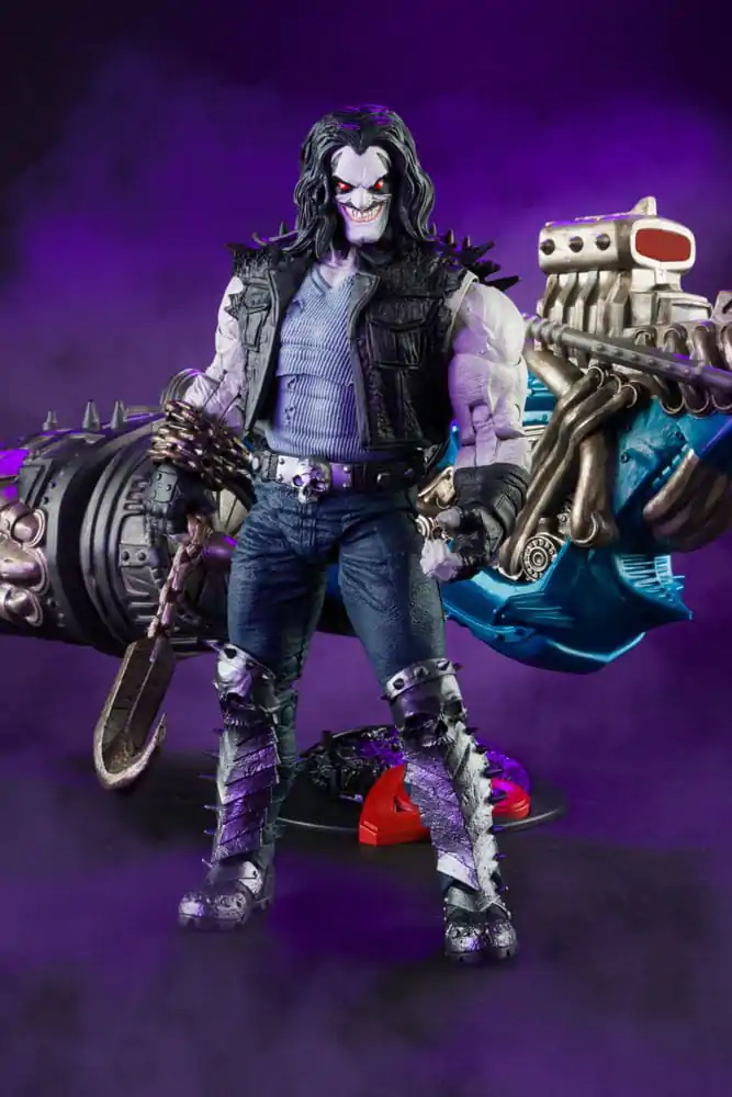 DC Multiverse Vehicles Lobo with Spacehog figura és jármű (Gold Label) termékfotó