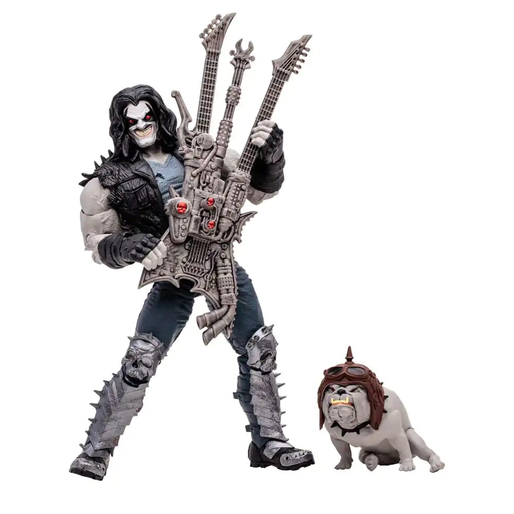 DC Multiverse Vehicles Lobo with Spacehog figura és jármű (Gold Label) termékfotó