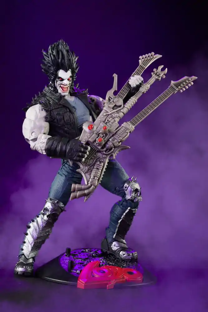 DC Multiverse Vehicles Lobo with Spacehog figura és jármű (Gold Label) termékfotó