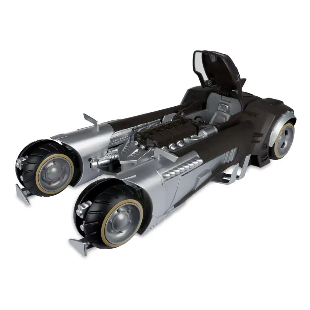 DC Multiverse White Knight Batmobile (Gold Label) jármű 18 cm termékfotó