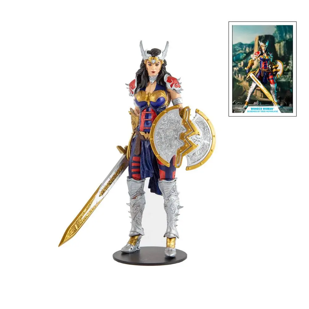 DC Multiverse Wonder Woman Designed by Todd McFarlane akciófigura 18 cm termékfotó