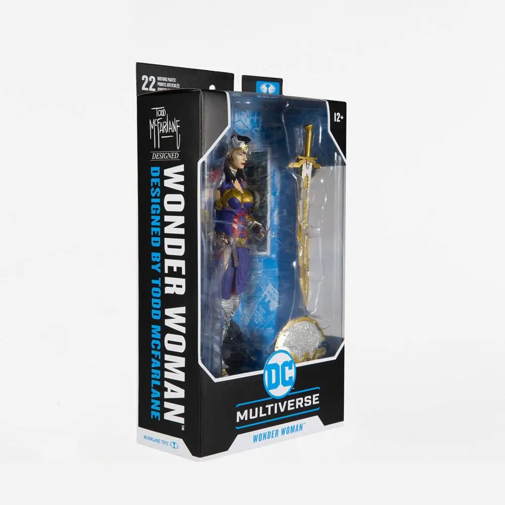 DC Multiverse Wonder Woman Designed by Todd McFarlane akciófigura 18 cm termékfotó