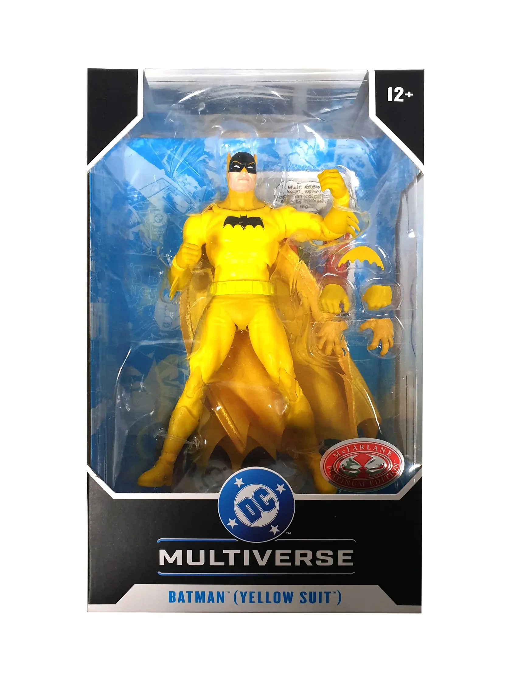 DC Multiverse Yellow Batman (Chase) akciófigura 18 cm termékfotó