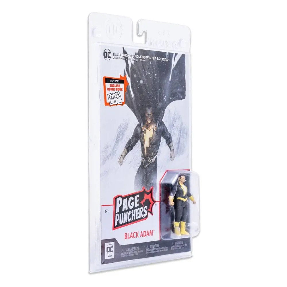 DC Page Punchers akciófigura Black Adam (Endless Winter) 8 cm termékfotó