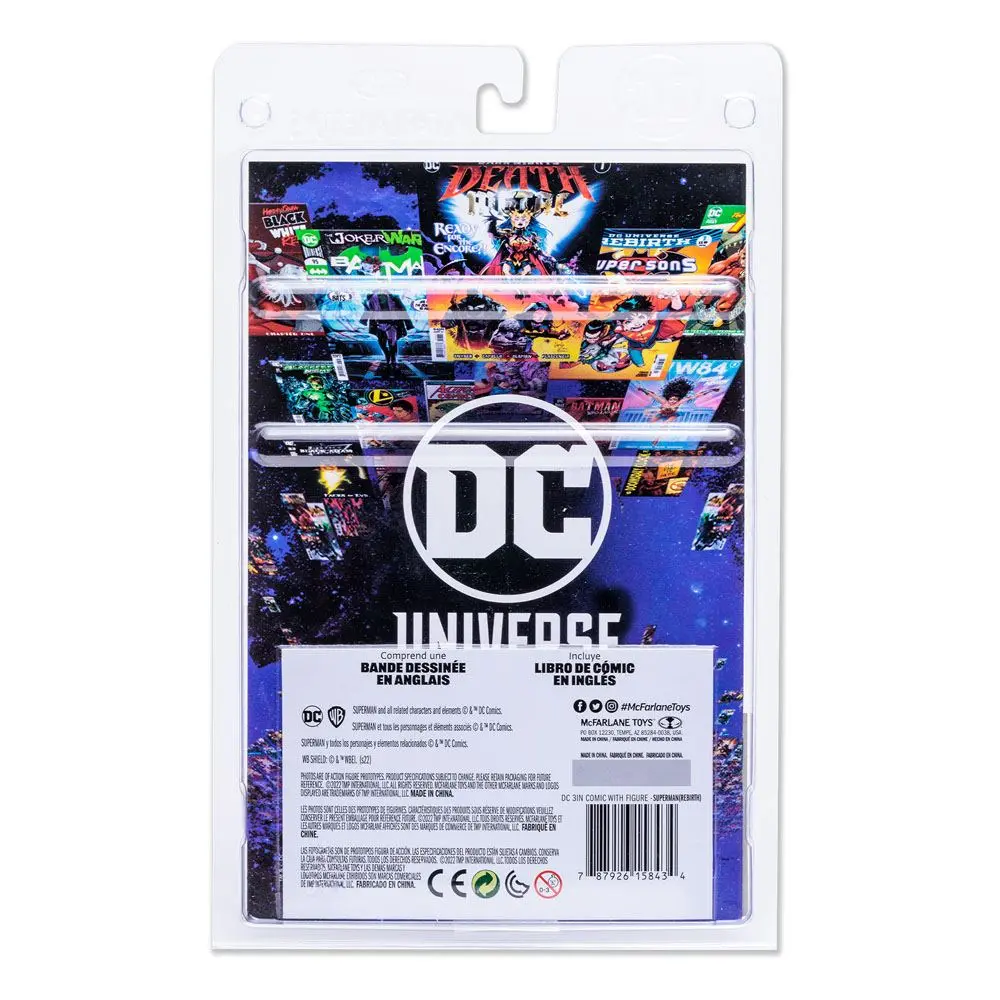 DC Page Punchers Superman (Rebirth) akciófigura 8 cm termékfotó