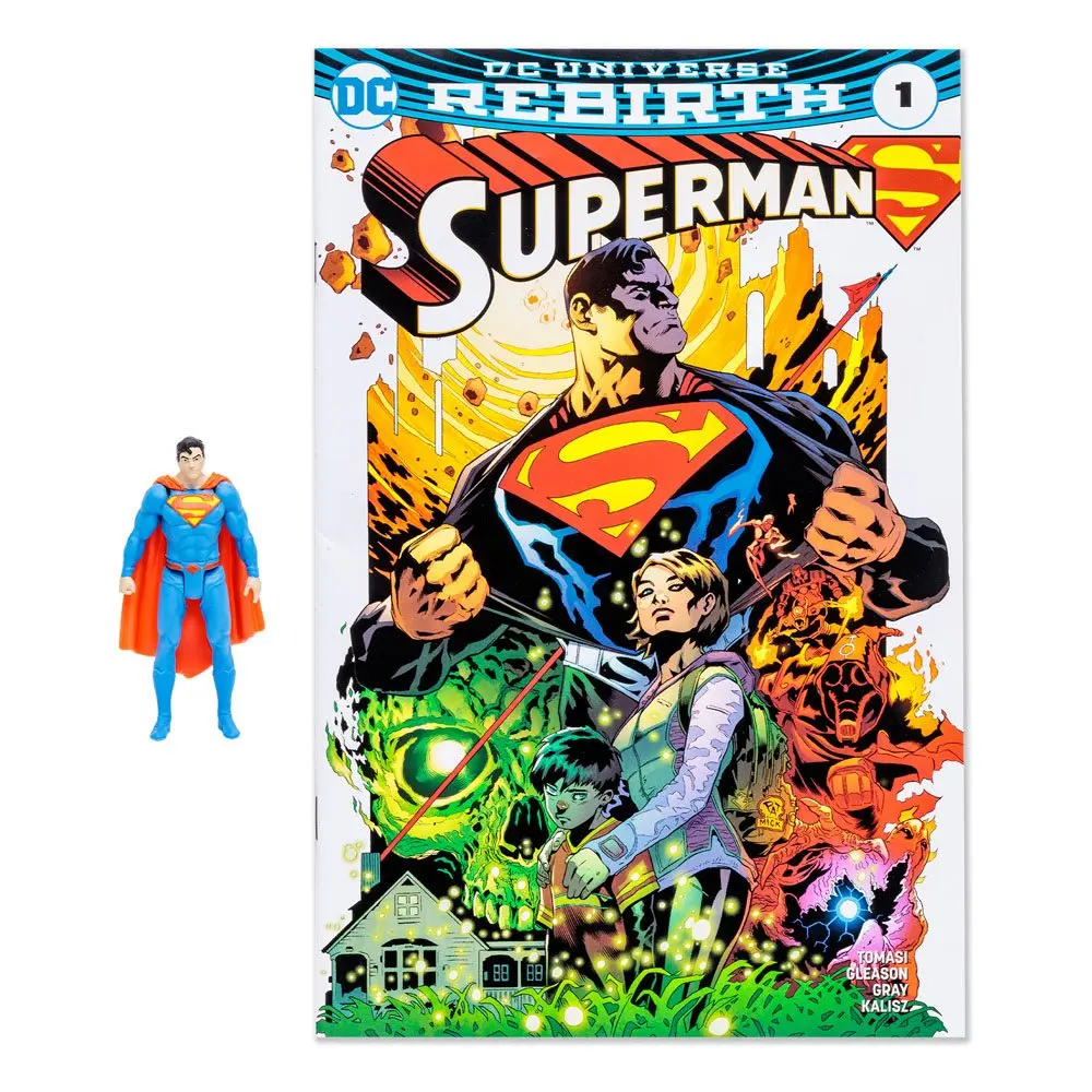 DC Page Punchers Superman (Rebirth) akciófigura 8 cm termékfotó
