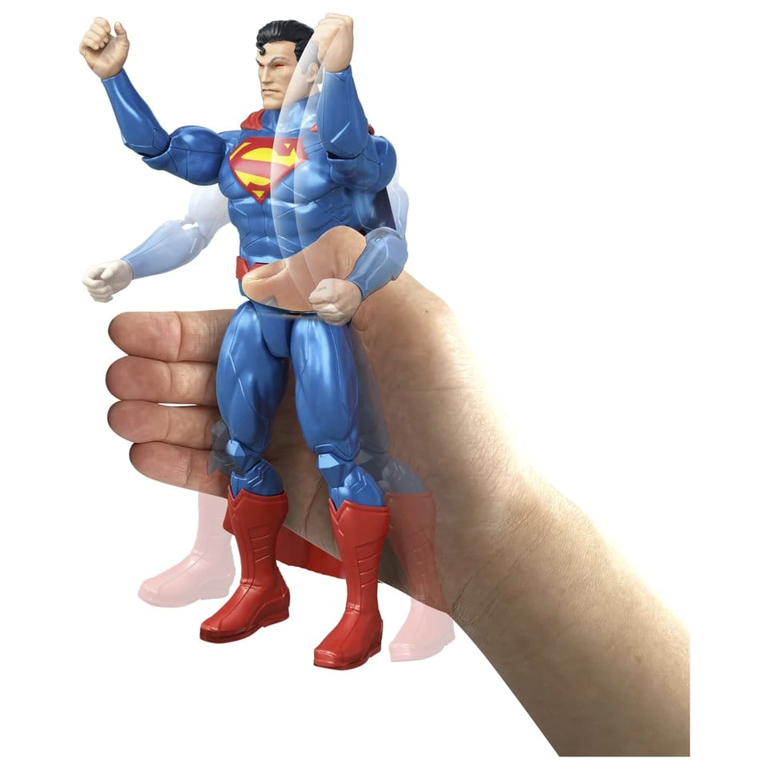 DC Premier Heat Vision Superman akciófigura hanggal és fénnyel 16 cm termékfotó