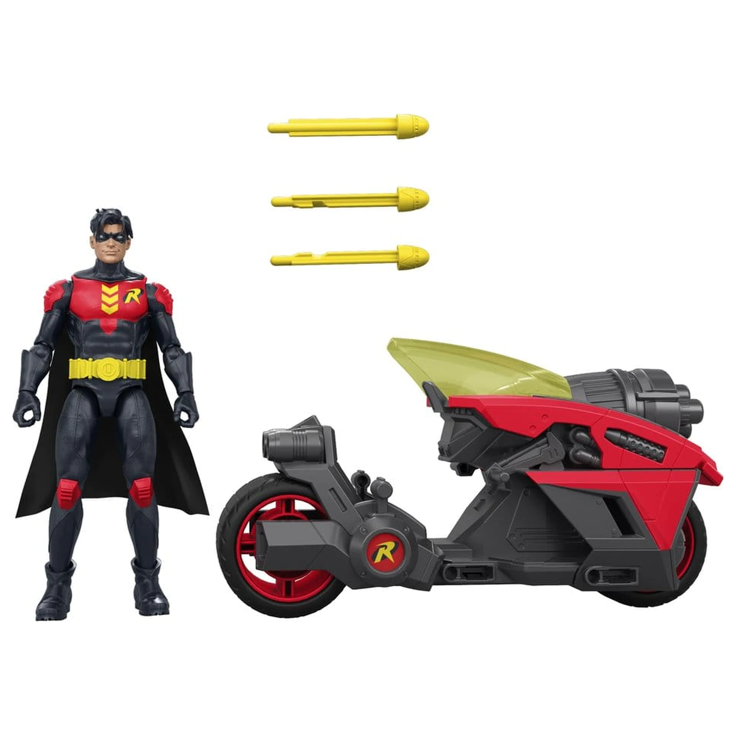 DC Premier Robin Cycle jármű és figura termékfotó