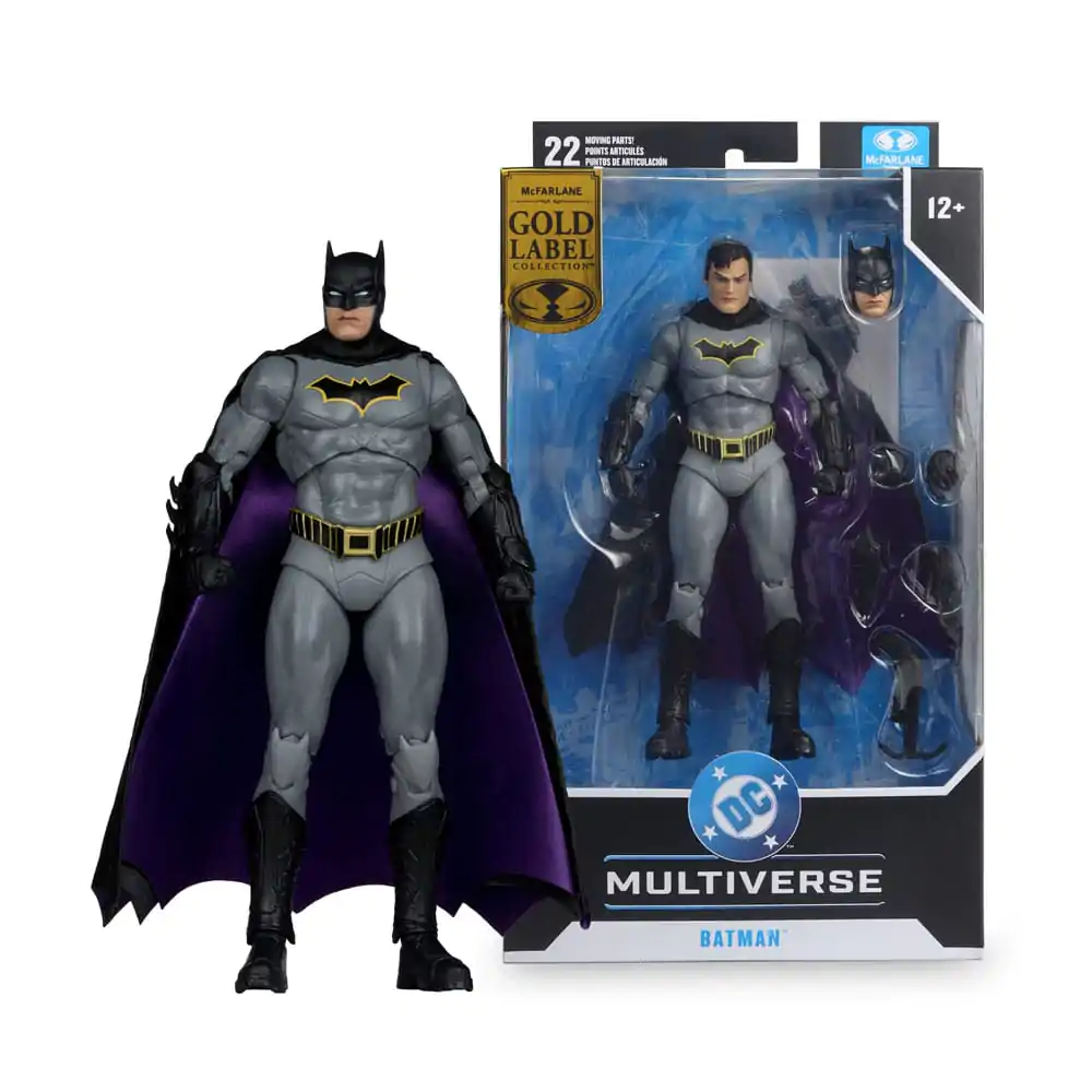 DC Rebirth DC Multiverse Batman (Gold Label) akciófigura 18 cm termékfotó
