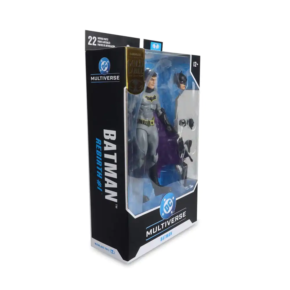 DC Rebirth DC Multiverse Batman (Gold Label) akciófigura 18 cm termékfotó