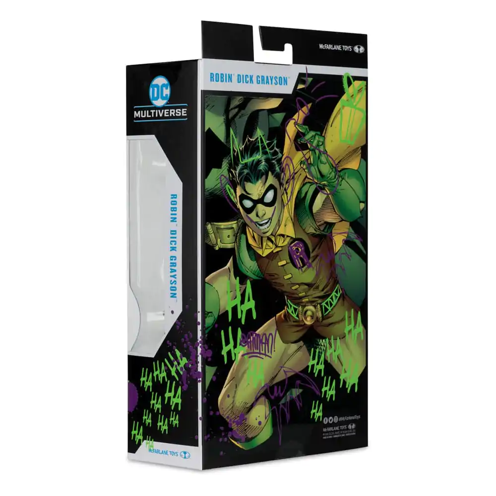 DC Rebirth DC Multiverse Robin (Dick Grayson) (Jokerized) (Gold Label) akciófigura 18 cm termékfotó