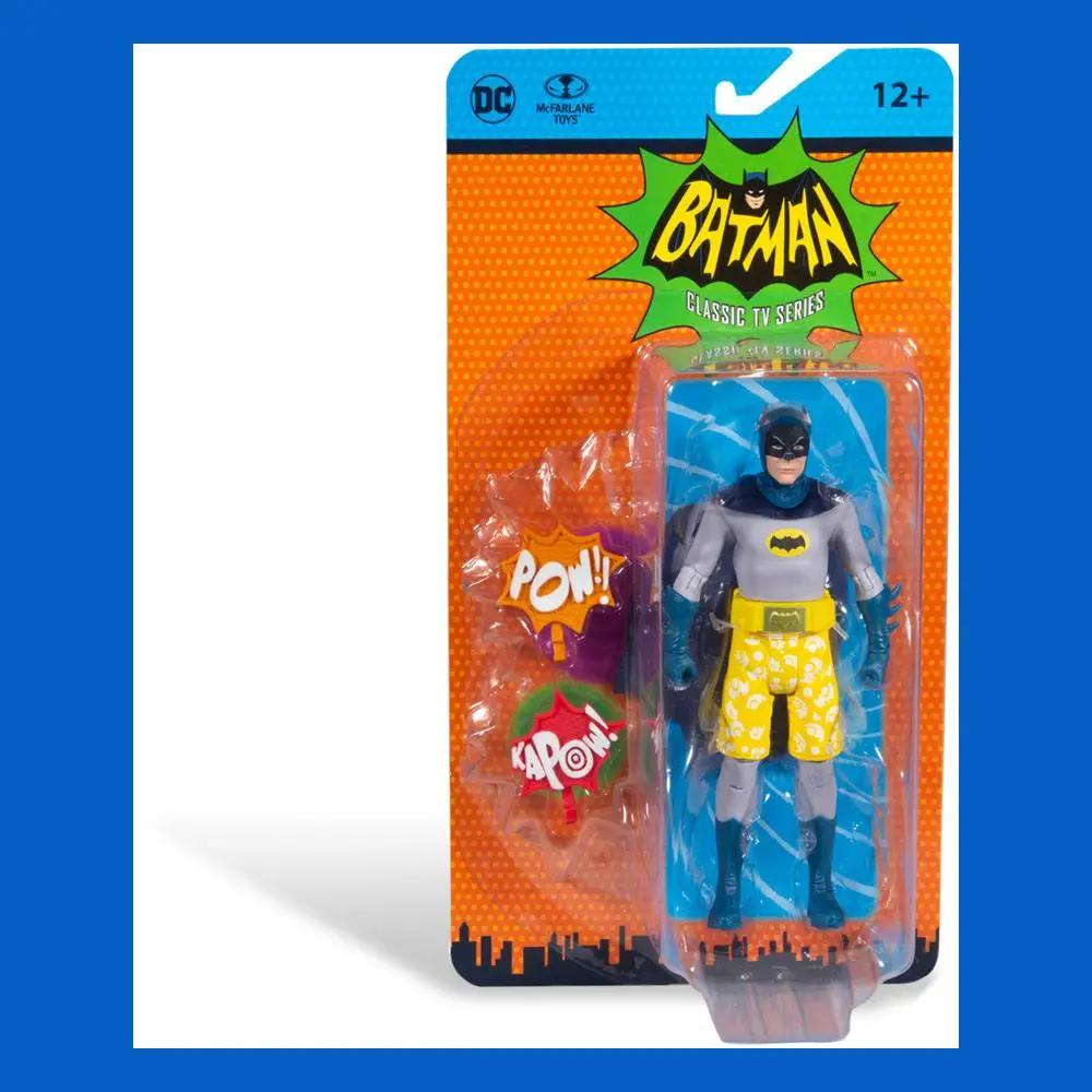 DC Retro Batman 66 Batman Swim shorts akciófigura 15 cm termékfotó