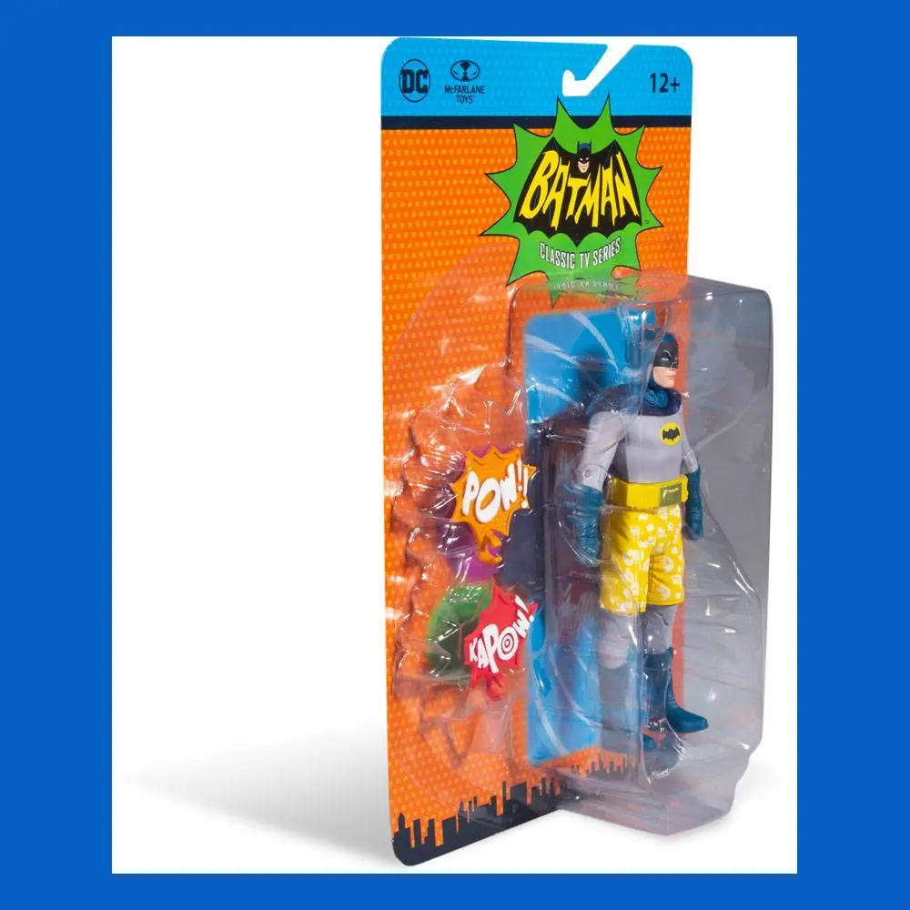 DC Retro Batman 66 Batman Swim shorts akciófigura 15 cm termékfotó