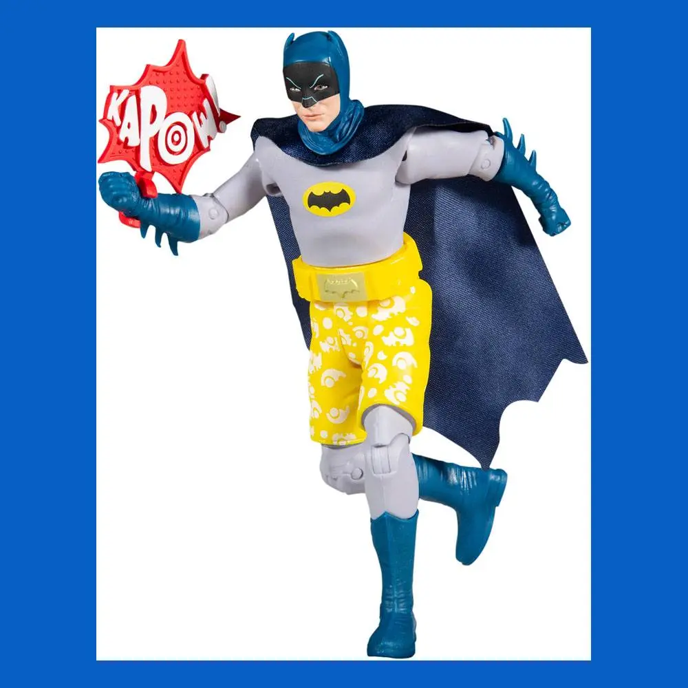 DC Retro Batman 66 Batman Swim shorts akciófigura 15 cm termékfotó